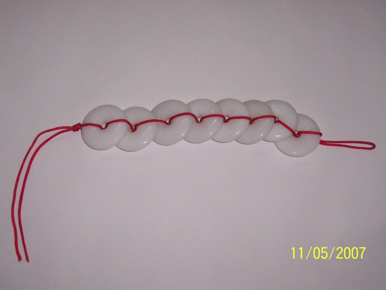 白玉玉扣明咒8粒